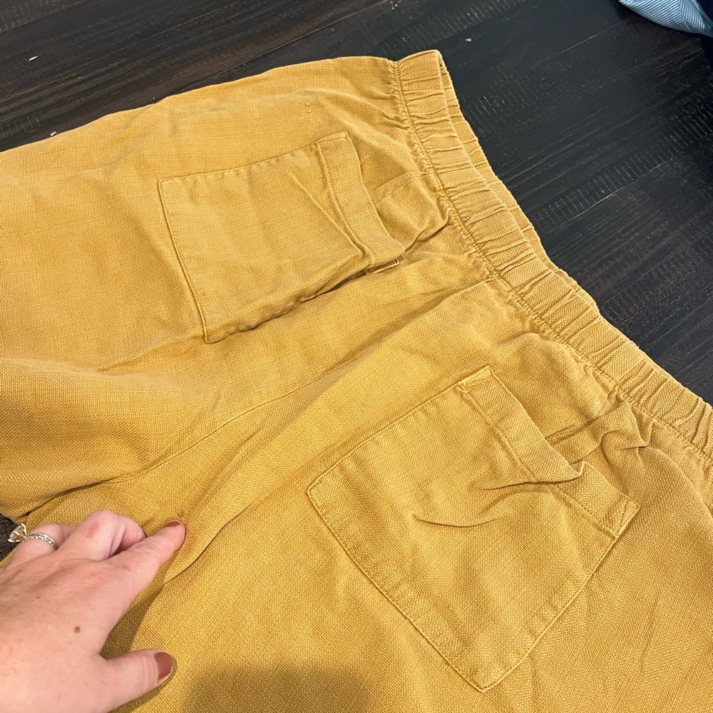 Purejill mustard khaki shorts - Picture 8 of 8